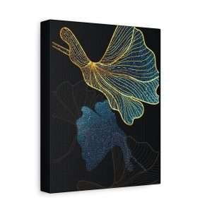 Luxury Golden Black Canvas Wall Art – Part 2 of 3 in an Elegant Collection - Image 6