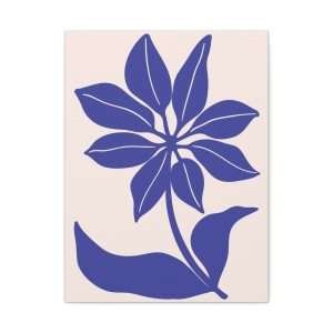 Botanical Doodle Art Flowers Canvas Wall Art – Part 19 of 24 in a Charming Collection - Image 13
