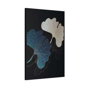Luxury Golden Black Canvas Wall Art – Part 1 of 3 in an Elegant Collection - Image 14