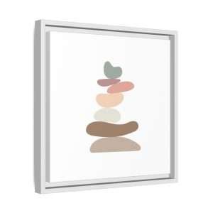Zen Stones Yoga Canvas Wall Art – A Symbol of Balance & Harmony - Image 6
