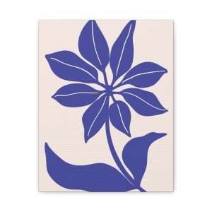 Botanical Doodle Art Flowers Canvas Wall Art – Part 19 of 24 in a Charming Collection - Image 9