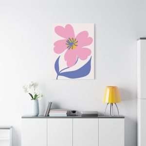Botanical Doodle Art Flowers Canvas Wall Art – Part 2 of 24 in a Charming Collection - Image 31