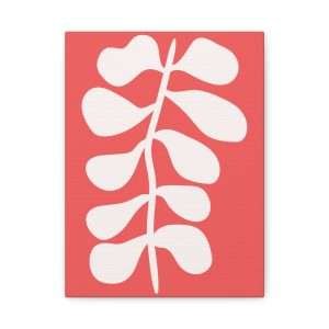 Botanical Doodle Art Flowers Canvas Wall Art – Part 8 of 24 in a Charming Collection - Image 1