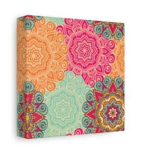 Vintage Islamic, Arabic, and Indian Motifs Canvas Wall Art – Timeless Cultural Elegance - Image 6