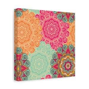 Vintage Islamic, Arabic, and Indian Motifs Canvas Wall Art – Timeless Cultural Elegance - Image 10