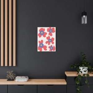 Botanical Doodle Art Flowers Canvas Wall Art – Part 12 of 24 in a Charming Collection - Image 16