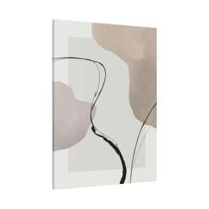 Minimalist Hand-Painted Canvas Wall Art – Part 1 of 2 in a Sophisticated Collection - Image 2