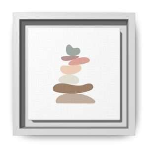 Zen Stones Yoga Canvas Wall Art – A Symbol of Balance & Harmony - Image 17