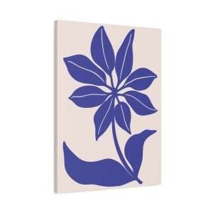 Botanical Doodle Art Flowers Canvas Wall Art – Part 19 of 24 in a Charming Collection - Image 2