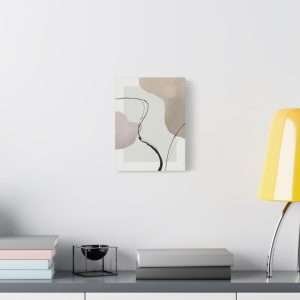 Minimalist Hand-Painted Canvas Wall Art – Part 1 of 2 in a Sophisticated Collection - Image 7