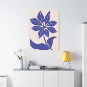 Botanical Doodle Art Flowers Canvas Wall Art – Part 19 of 24 in a Charming Collection - Image 19