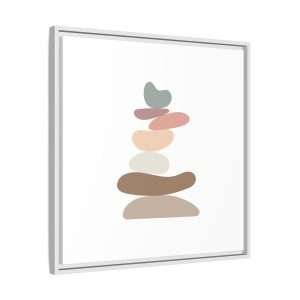 Zen Stones Yoga Canvas Wall Art – A Symbol of Balance & Harmony - Image 10
