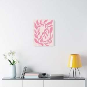 Botanical Doodle Art Flowers Canvas Wall Art – Part 23 of 24 in a Charming Collection - Image 3