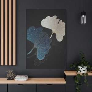 Luxury Golden Black Canvas Wall Art – Part 1 of 3 in an Elegant Collection - Image 24