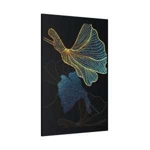 Luxury Golden Black Canvas Wall Art – Part 2 of 3 in an Elegant Collection - Image 22