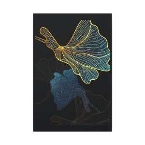 Luxury Golden Black Canvas Wall Art – Part 2 of 3 in an Elegant Collection - Image 17