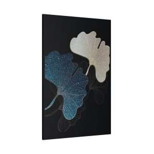 Luxury Golden Black Canvas Wall Art – Part 1 of 3 in an Elegant Collection - Image 22