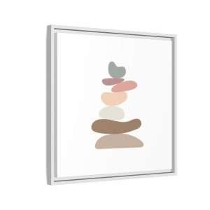 Zen Stones Yoga Canvas Wall Art – A Symbol of Balance & Harmony - Image 42