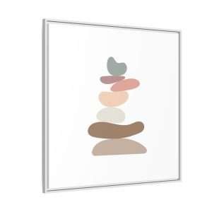 Zen Stones Yoga Canvas Wall Art – A Symbol of Balance & Harmony - Image 58