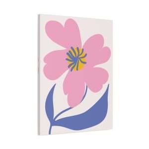 Botanical Doodle Art Flowers Canvas Wall Art – Part 2 of 24 in a Charming Collection - Image 26