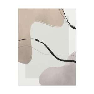 Minimalist Hand-Painted Canvas Wall Art – Part 2 of 2 in a Sophisticated Collection - Image 1