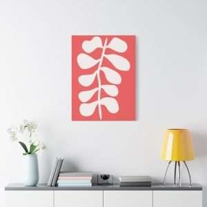 Botanical Doodle Art Flowers Canvas Wall Art – Part 8 of 24 in a Charming Collection - Image 15