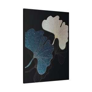 Luxury Golden Black Canvas Wall Art – Part 1 of 3 in an Elegant Collection - Image 18