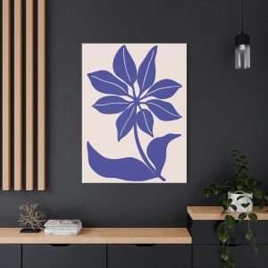 Botanical Doodle Art Flowers Canvas Wall Art – Part 19 of 24 in a Charming Collection - Image 20
