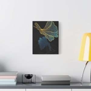 Luxury Golden Black Canvas Wall Art – Part 2 of 3 in an Elegant Collection - Image 11