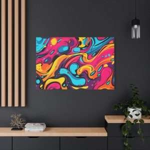 Graffiti Pop Art Canvas Wall Art – Bold and Urban Design for Modern Spaces - Image 4