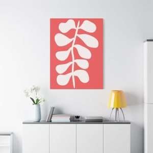 Botanical Doodle Art Flowers Canvas Wall Art – Part 8 of 24 in a Charming Collection - Image 19