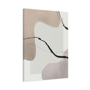 Minimalist Hand-Painted Canvas Wall Art – Part 2 of 2 in a Sophisticated Collection - Image 18