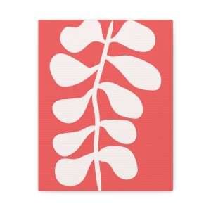 Botanical Doodle Art Flowers Canvas Wall Art – Part 8 of 24 in a Charming Collection - Image 5