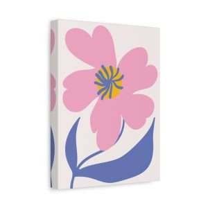 Botanical Doodle Art Flowers Canvas Wall Art – Part 2 of 24 in a Charming Collection - Image 6