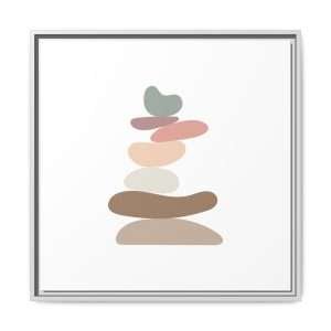 Zen Stones Yoga Canvas Wall Art – A Symbol of Balance & Harmony - Image 9