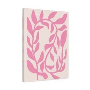 Botanical Doodle Art Flowers Canvas Wall Art – Part 23 of 24 in a Charming Collection - Image 2
