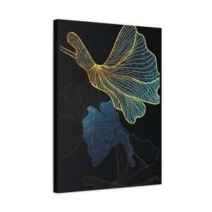 Luxury Golden Black Canvas Wall Art – Part 2 of 3 in an Elegant Collection - Image 14