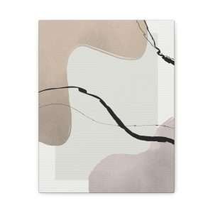 Minimalist Hand-Painted Canvas Wall Art – Part 2 of 2 in a Sophisticated Collection - Image 9