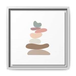 Zen Stones Yoga Canvas Wall Art – A Symbol of Balance & Harmony - Image 33
