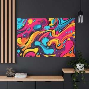 Graffiti Pop Art Canvas Wall Art – Bold and Urban Design for Modern Spaces - Image 16