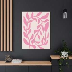 Botanical Doodle Art Flowers Canvas Wall Art – Part 23 of 24 in a Charming Collection - Image 20