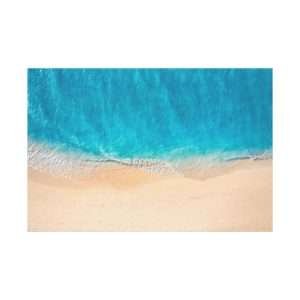 Summer Blue Sea Sandy Beach Canvas Wall Art – A Tranquil Coastal Escape - Image 13