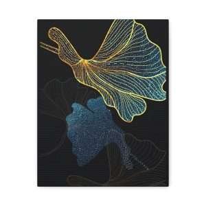 Luxury Golden Black Canvas Wall Art – Part 2 of 3 in an Elegant Collection - Image 9
