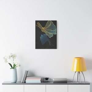 Luxury Golden Black Canvas Wall Art – Part 2 of 3 in an Elegant Collection - Image 15