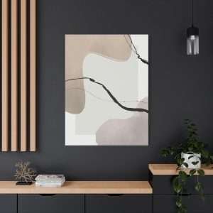 Minimalist Hand-Painted Canvas Wall Art – Part 2 of 2 in a Sophisticated Collection - Image 4