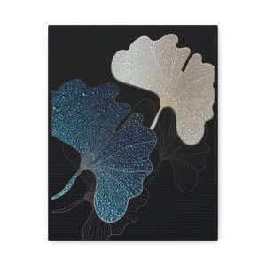 Luxury Golden Black Canvas Wall Art – Part 1 of 3 in an Elegant Collection - Image 5