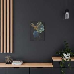 Luxury Golden Black Canvas Wall Art – Part 2 of 3 in an Elegant Collection - Image 16