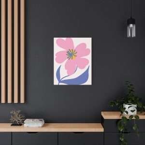 Botanical Doodle Art Flowers Canvas Wall Art – Part 2 of 24 in a Charming Collection - Image 24