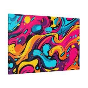 Graffiti Pop Art Canvas Wall Art – Bold and Urban Design for Modern Spaces - Image 2