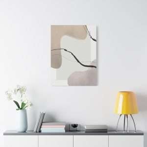 Minimalist Hand-Painted Canvas Wall Art – Part 2 of 2 in a Sophisticated Collection - Image 19